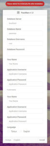 Passman - Password Manager Mobile Install Page Screenshot