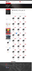 MotoPlus Categories Page Screenshot