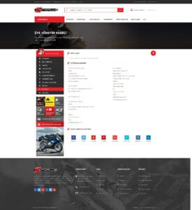MotoPlus Profile Contact Page Screenshot