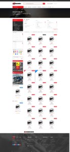 MotoPlus Search Page Screenshot